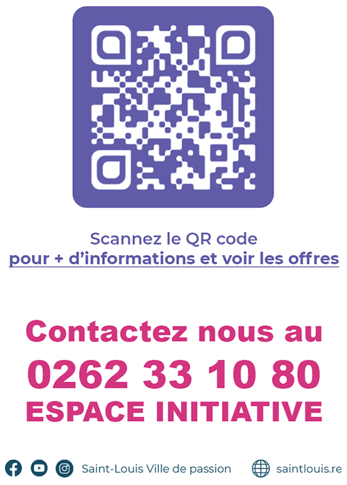 Pour + d'infos, scannez le QR code